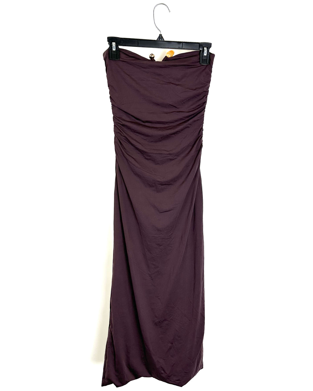 Kookai Brown Strapless Dress - Size 4