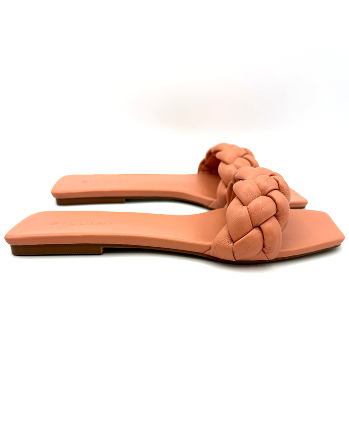 Peach Flat Sandals - Size 8 and 9