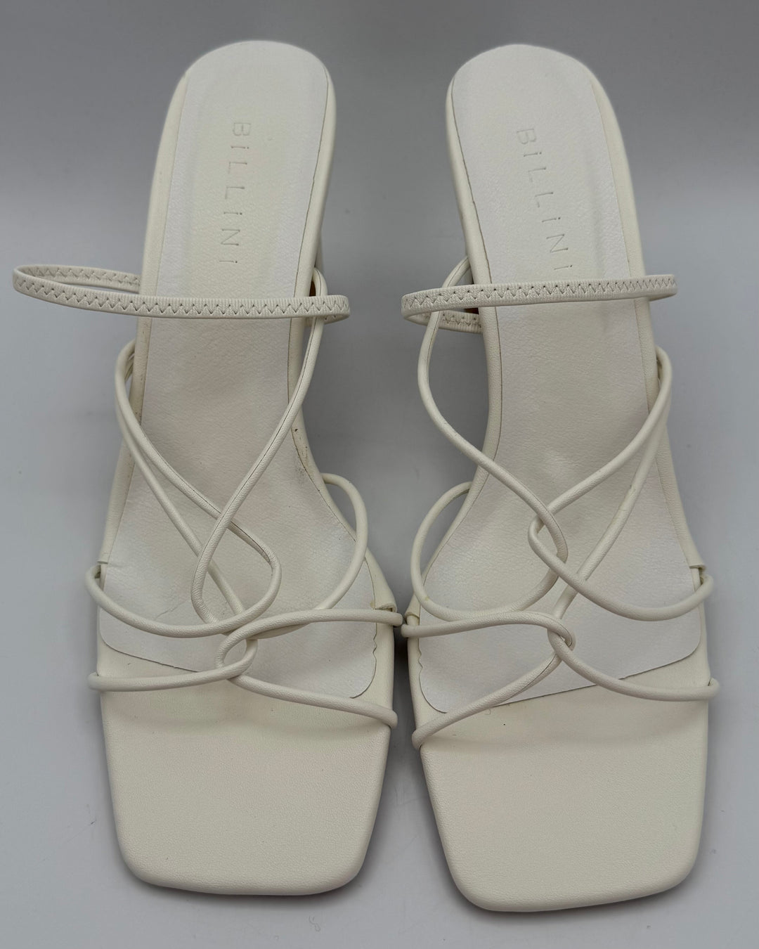 White Sandal Heels - Size 7, 8 and 10