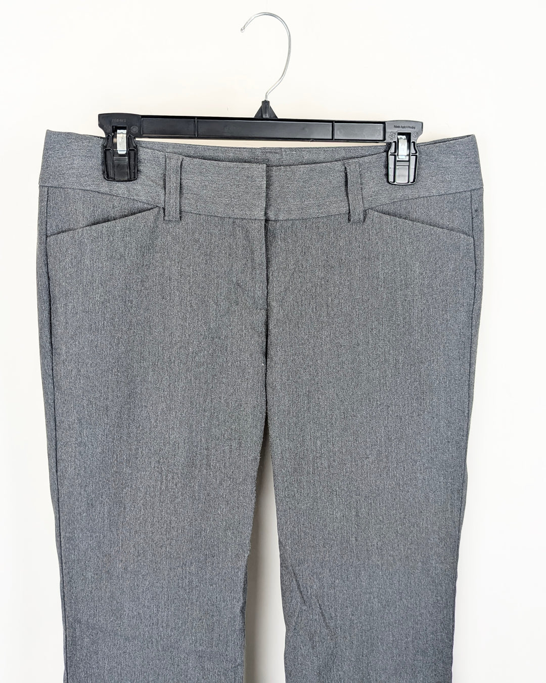 Express Gray Low Rise Trousers - Size 6