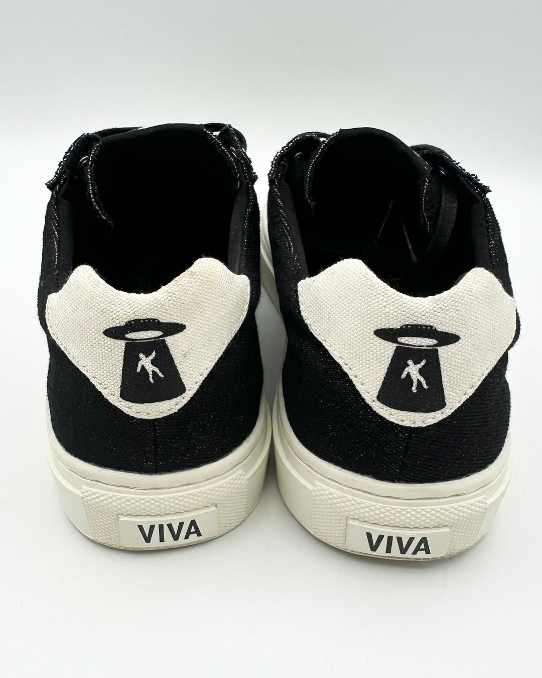 MENS Black Denim Sneaker - Size 7.5