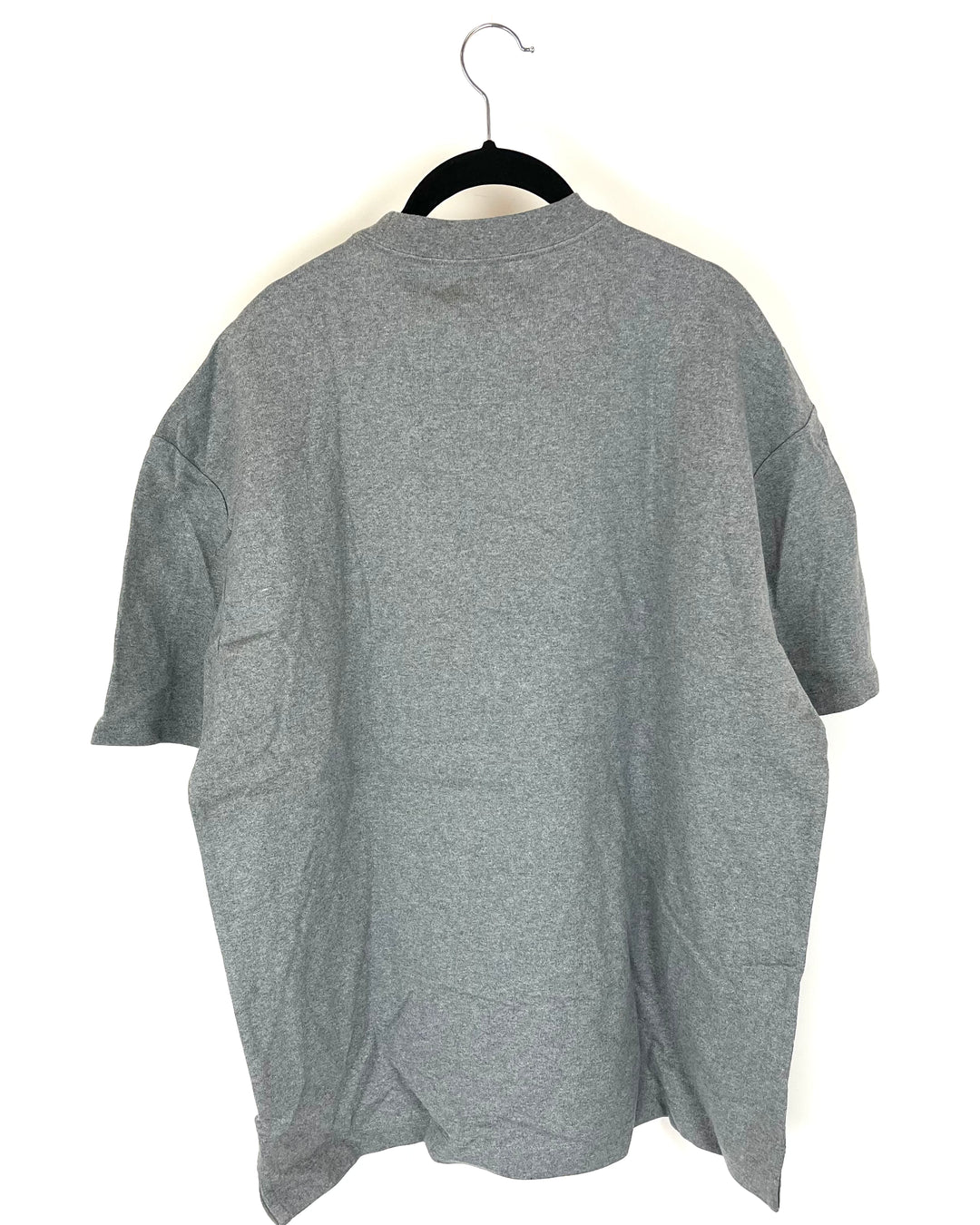 MENS Dark Gray Structured T-Shirt - Medium