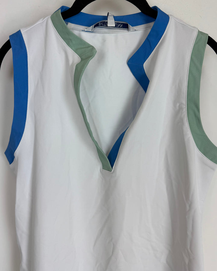 White Athletic Tank Top - Size 4/6