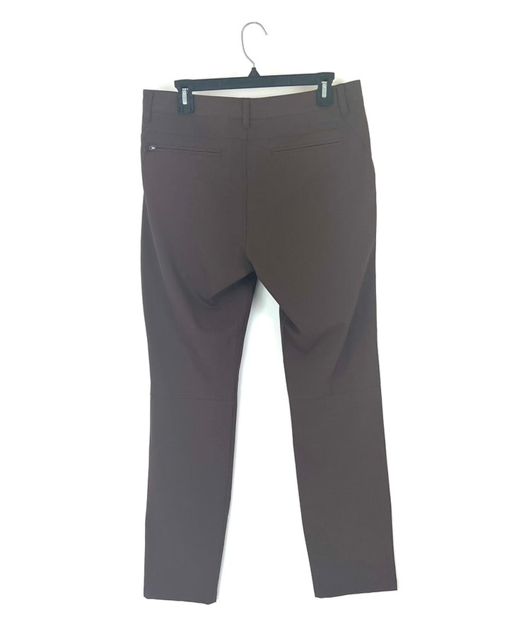 MENS Espresso Brown Golf Pants - 34 x 32 Slim