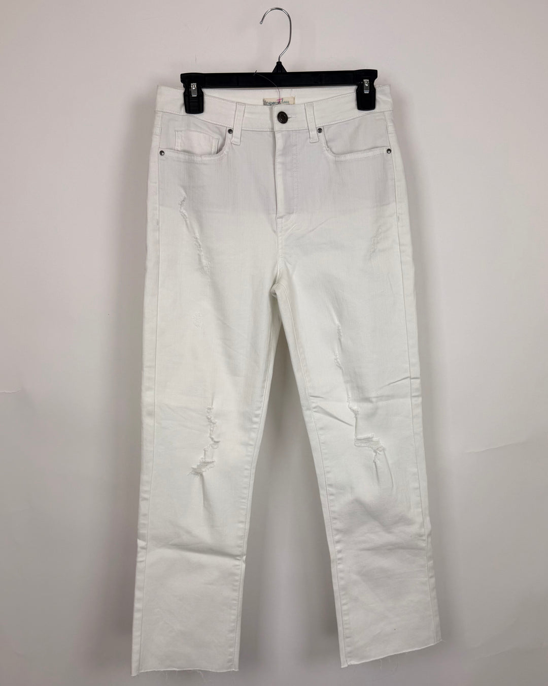 White Distressed Jean - Size 2/4