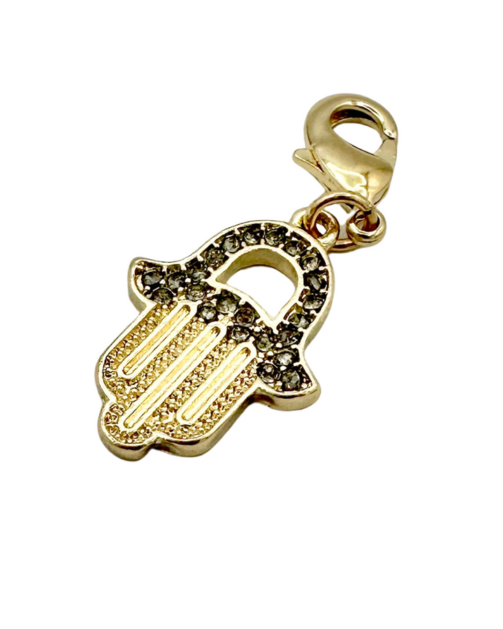 Gold Hand Pendant Charm