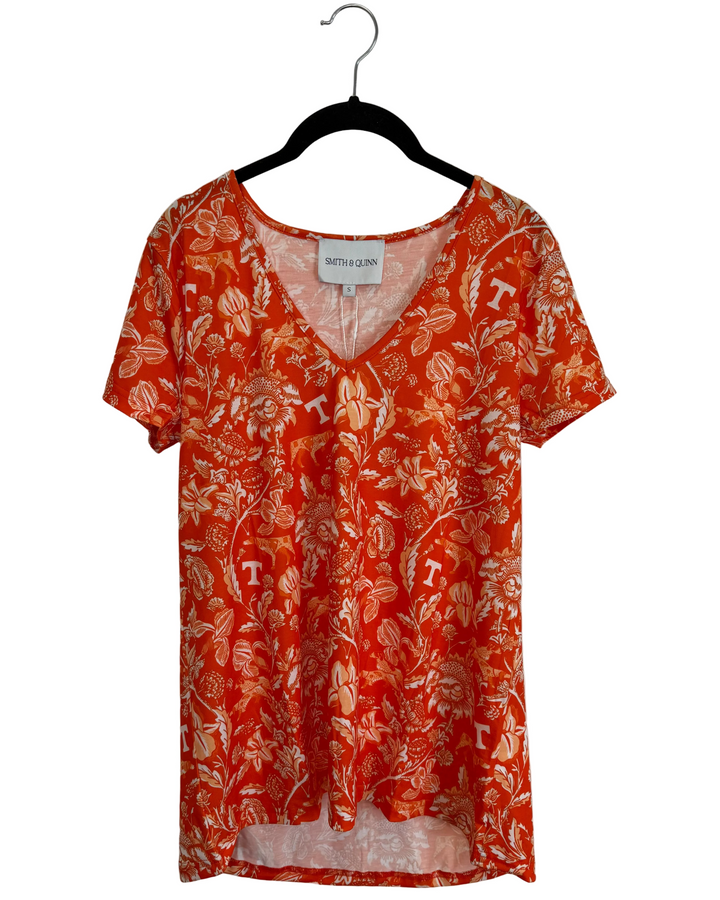 Bright Orange Tennessee Top - Extra Small - Extra Large