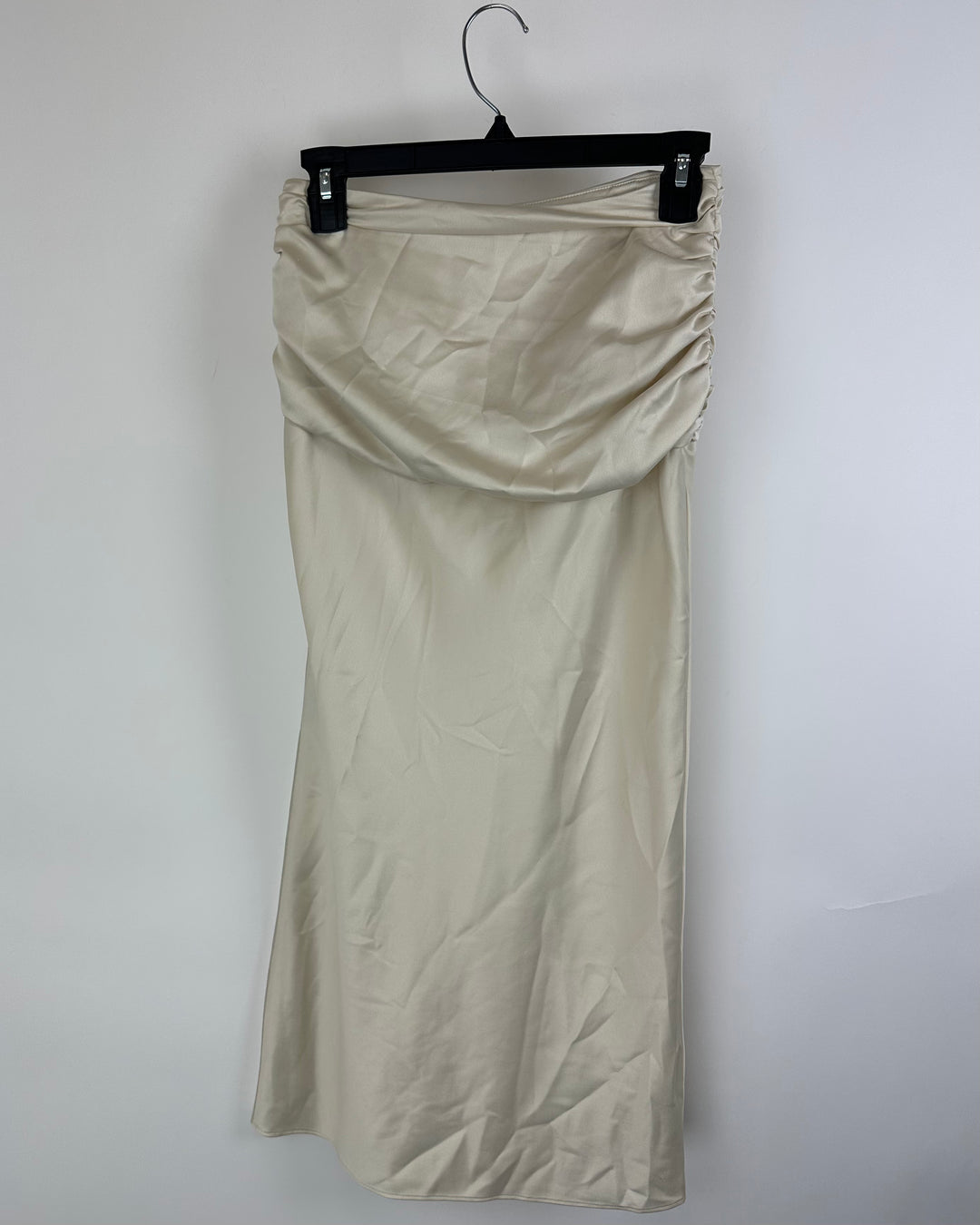 NBD Strapless Silk Dress - Extra Small