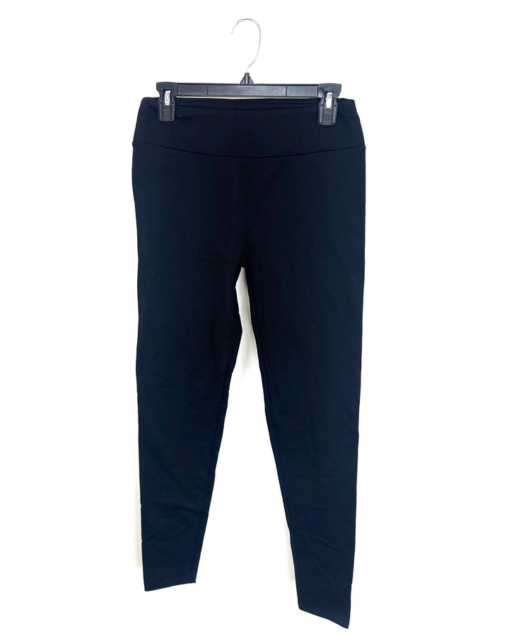 Black High-Rise Leggings - Size 4/6