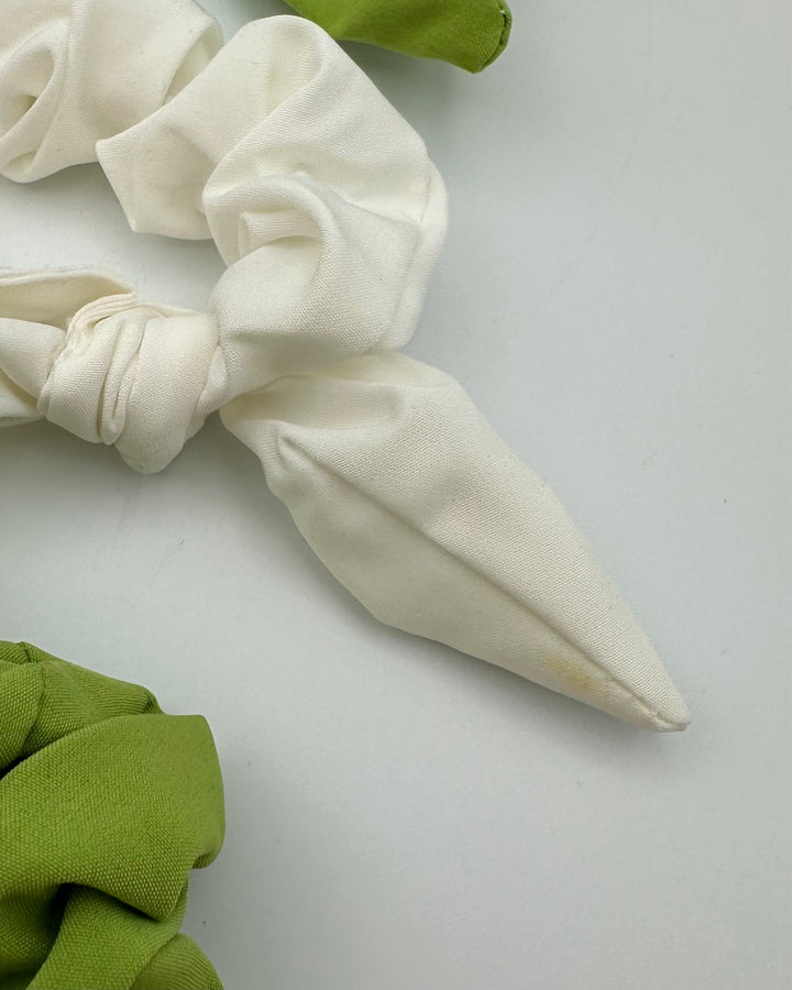 Biolage Green and White Scrunchies Pack