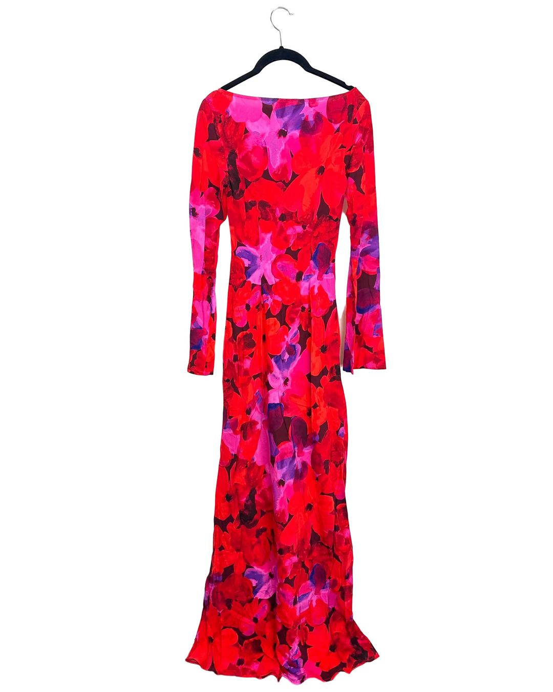Bright Floral Long Sleeve Dress - Size 00/0