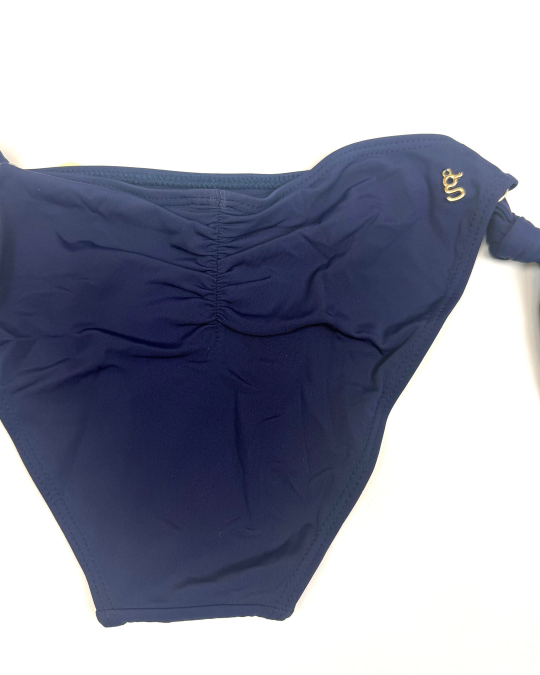 Midnight Blue & Gold Ring Bikini Bottom - XS, M, XL