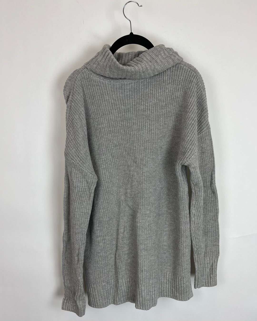 Gray Knit Turtleneck Sweater - Size 6/8