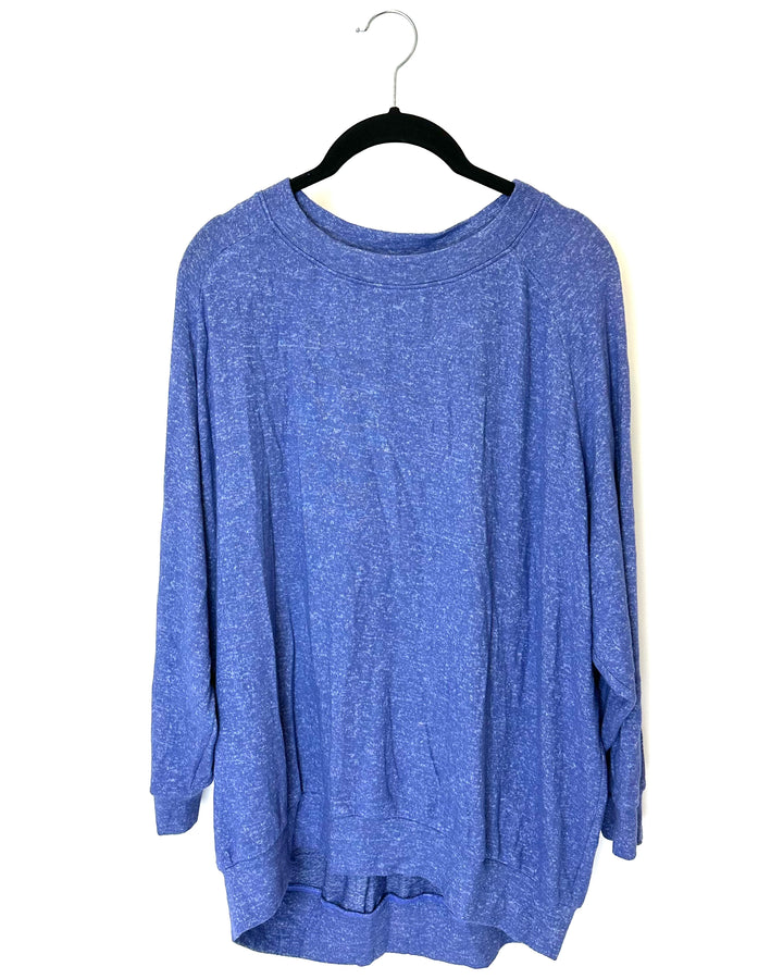 Blue Long Sleeve Sleepwear Shirt - Size 4/6