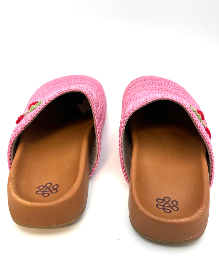 Cherry Crochet Clog - Size 9 and 10