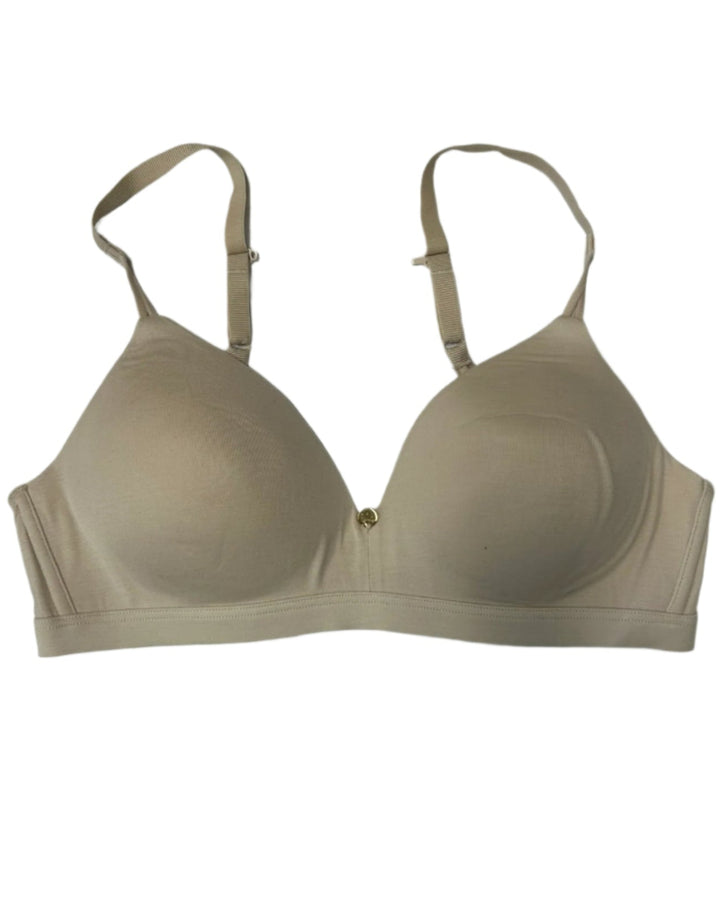 Eggshell Pushup Wireless T-shirt Bra - 34B