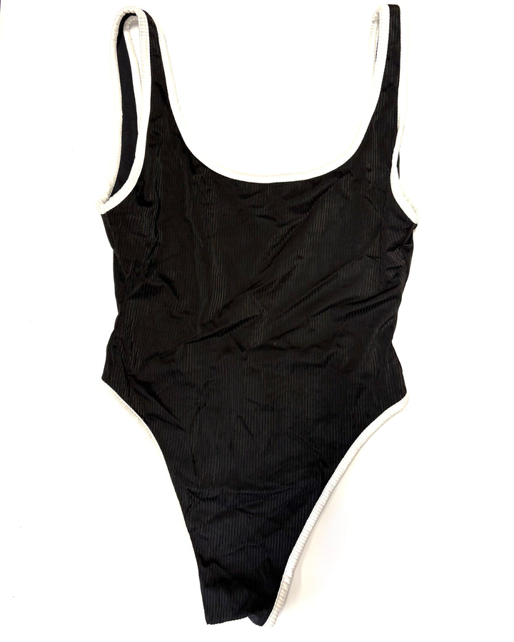 Black and White One Piece - XS, S, M