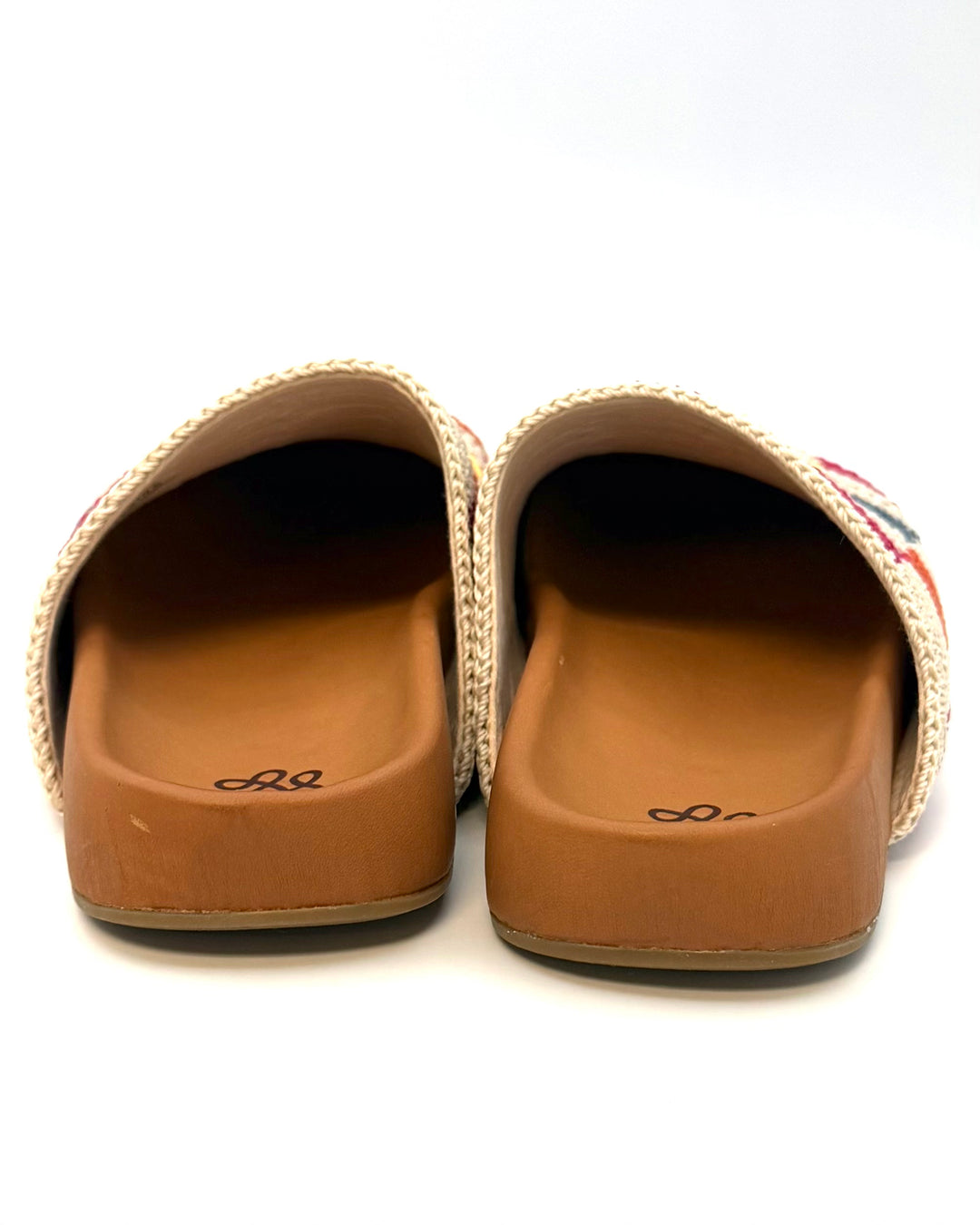 Beige Multi Checkered Clogs -  Size 7, 8 and 10