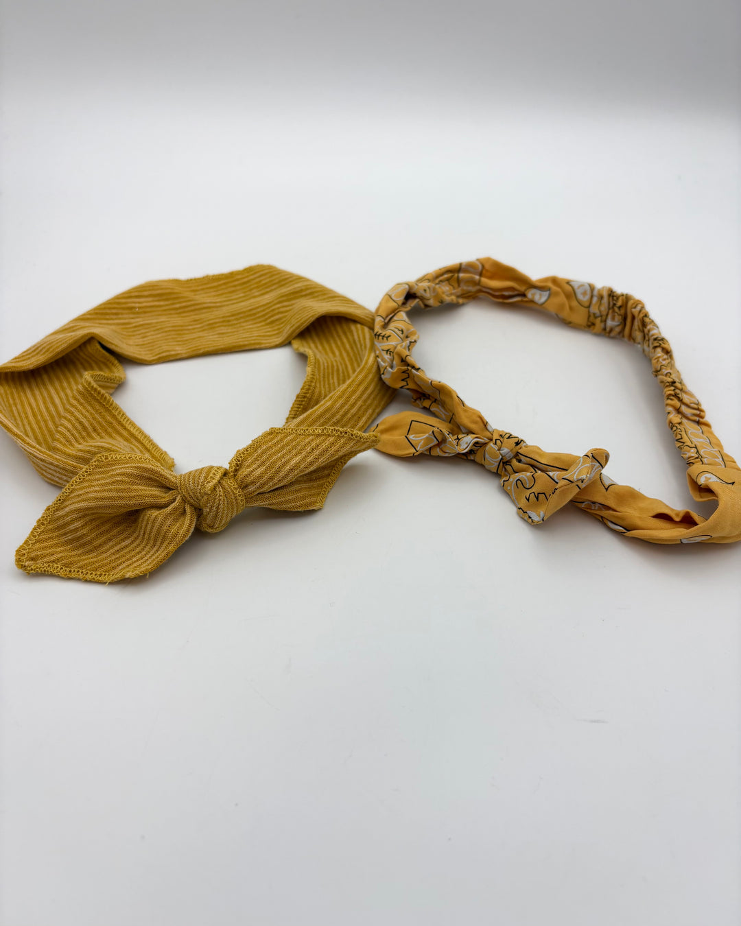 Printed Yellow Headbands