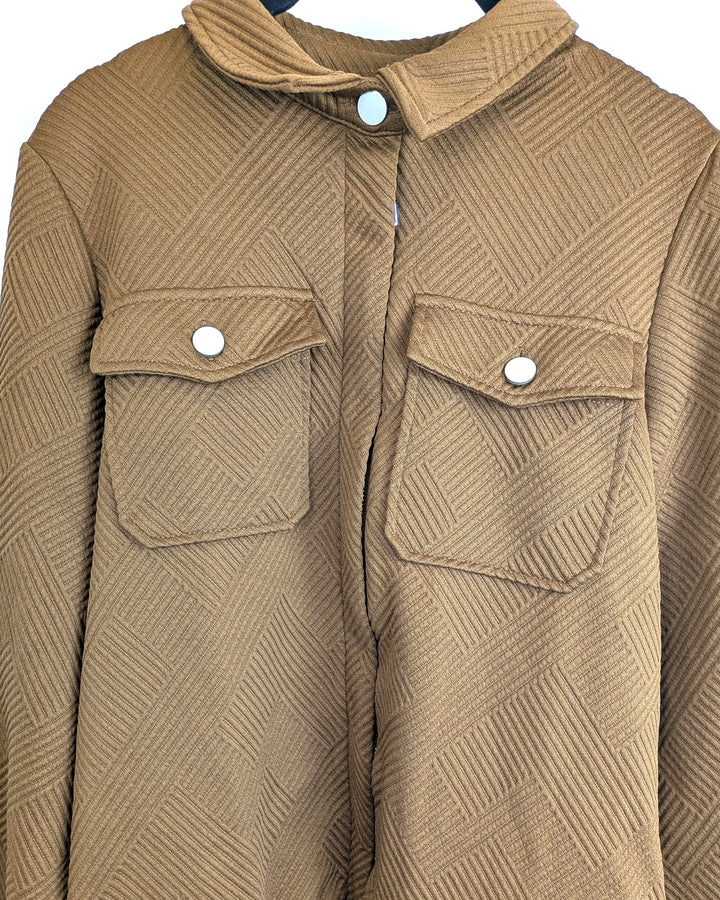 Brown Light Weight Jacket- Medium