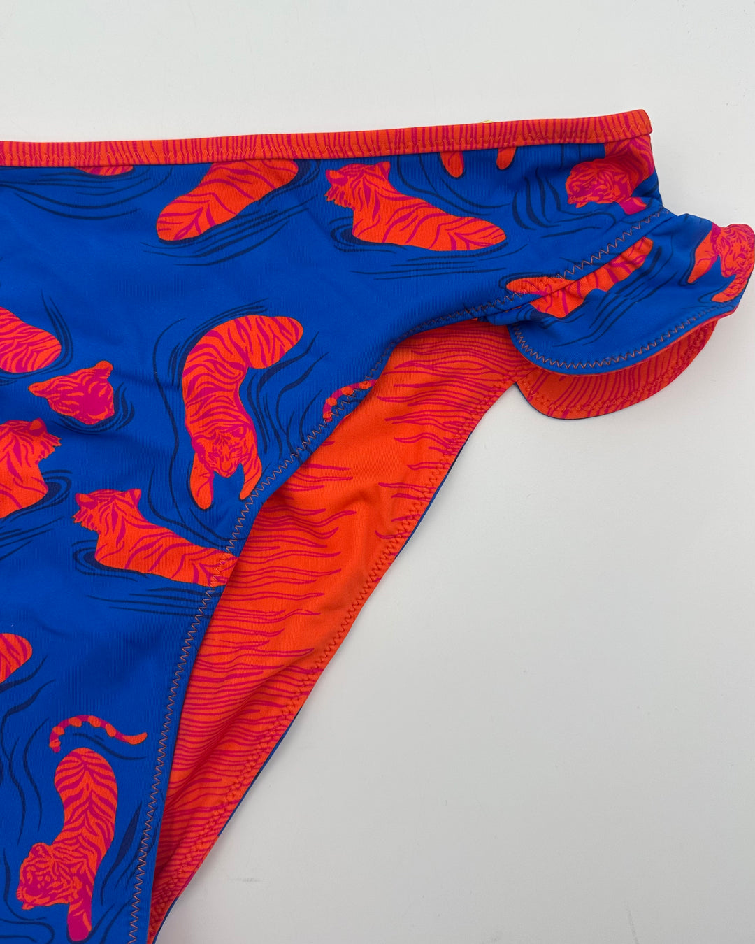 Orange Reversible Swim Bottom - S, L, XL