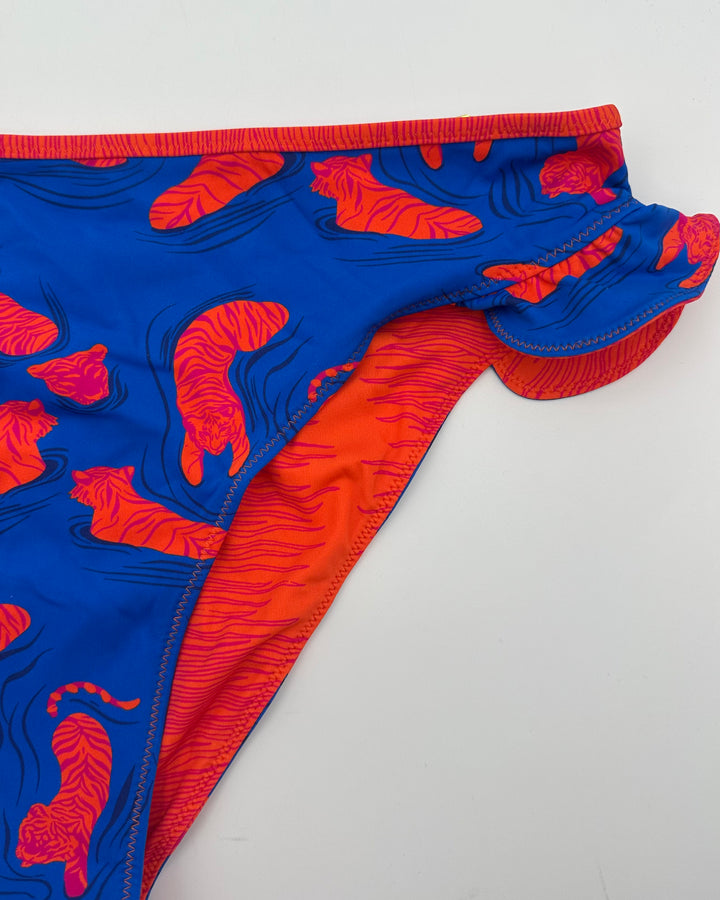 Orange Reversible Swim Bottom - S, L, XL