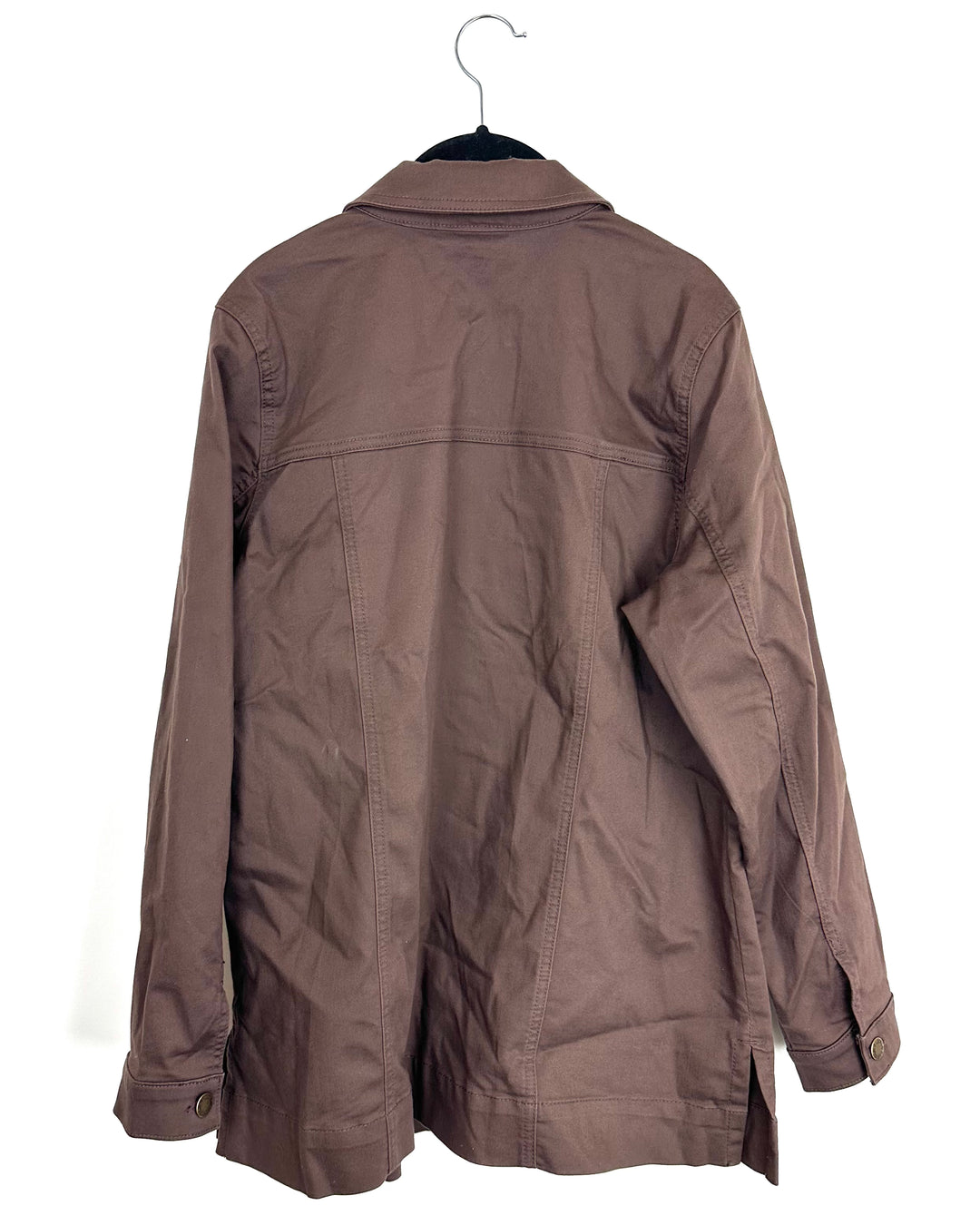 Brown Denim Jacket - Size 10/12