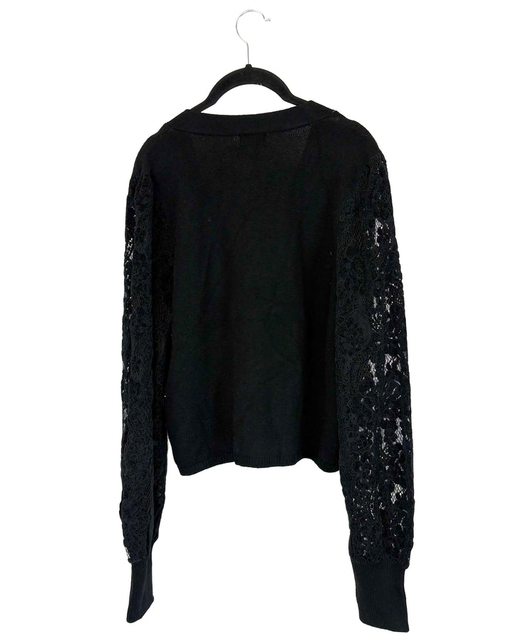 Black Cardigan - Size 0/2 & 6/8