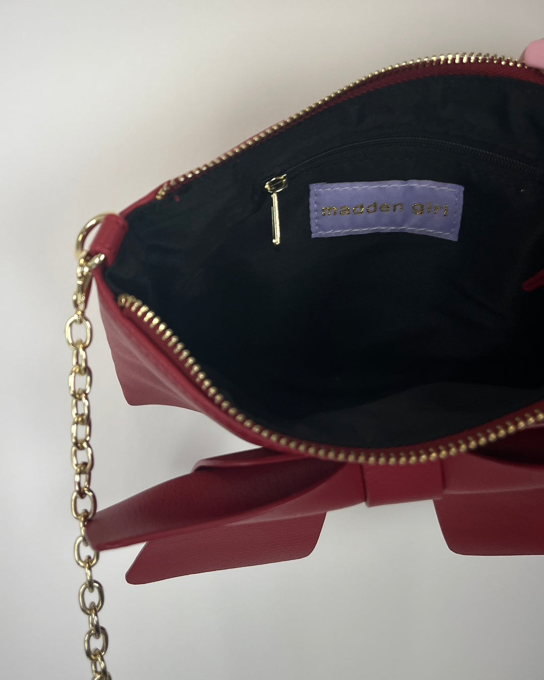 Red Bow Crossbody Bag