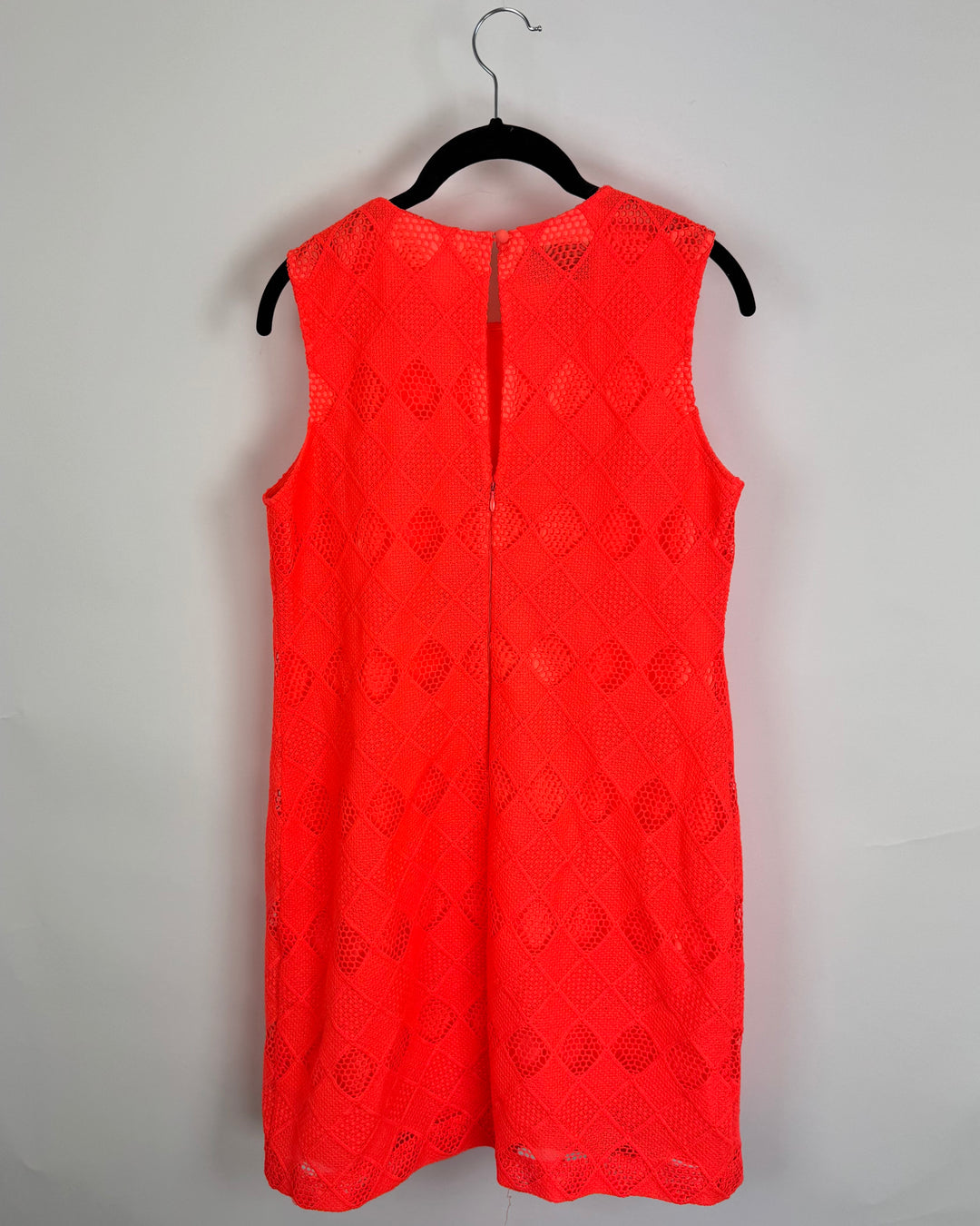 Donna Morgan Neon Orange Dress - Size 4