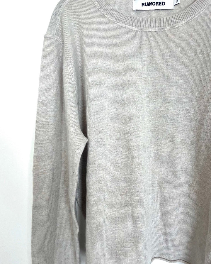 Heather Grey Sweater- Size 00/0