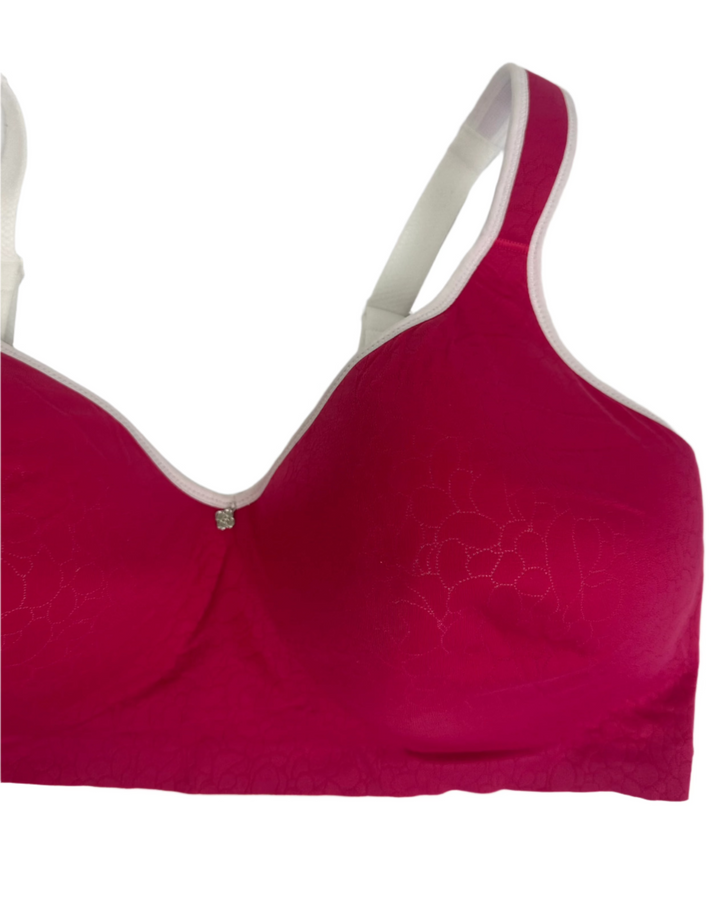 Pink Seamless and Wireless Bra - 42DDD