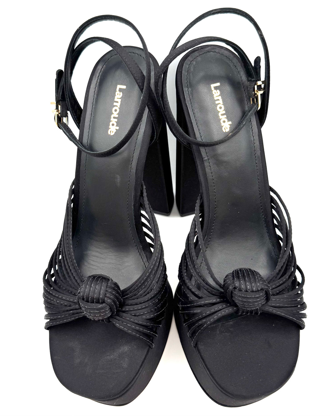 Black Platform Heels - Size 10