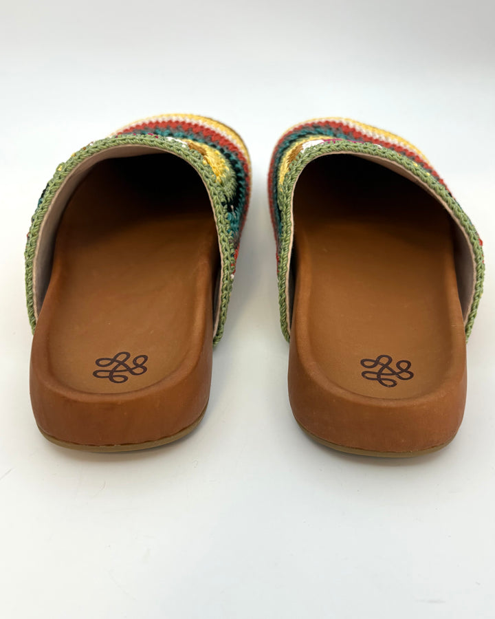 Colorful Crochet Clogs -  Size 7, 9, 10