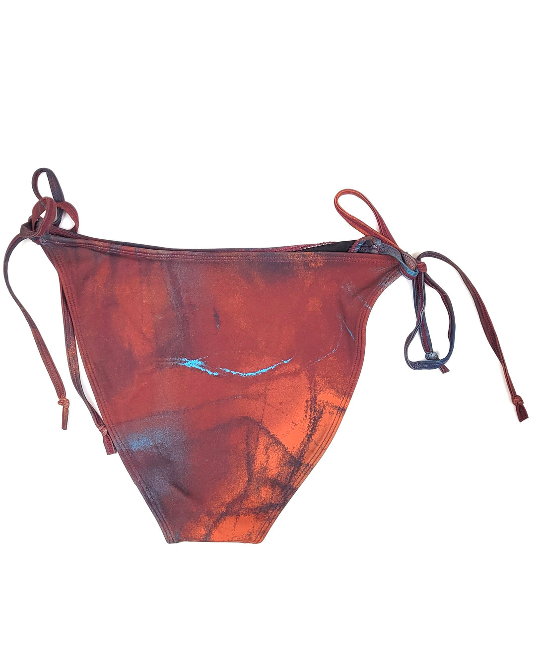 Abstract Print String Bikini Bottom - XS, S, M, L, XL, XXL, XXXL