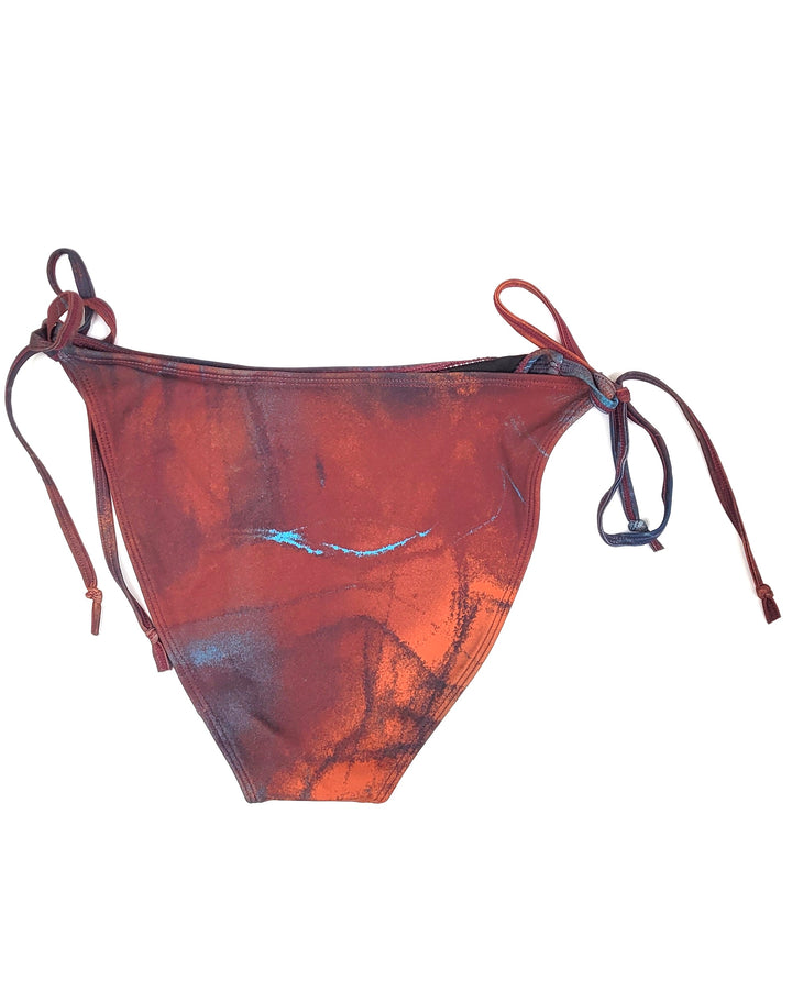 Abstract Print String Bikini Bottom - XS, S, M, L, XL, XXL, XXXL