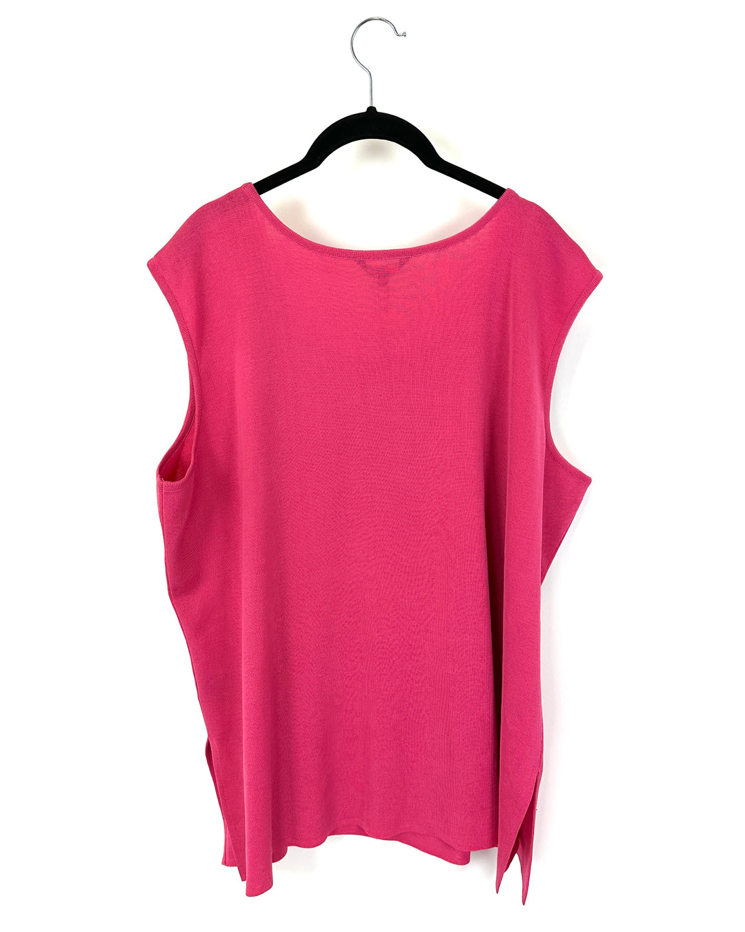 Rose Pink Knit Tank Top - Size 24/26W