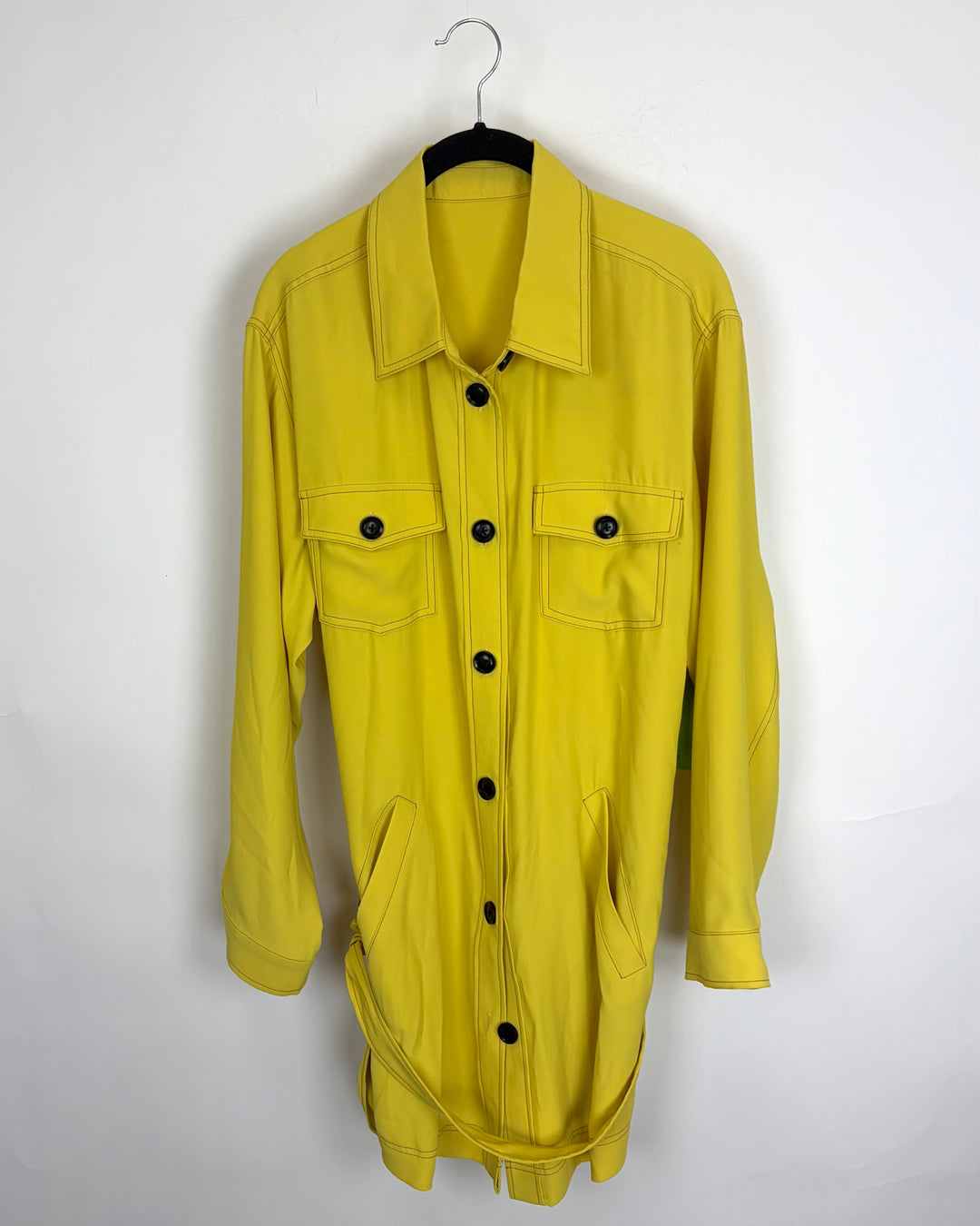 Yellow Long Sleeve Jacket - Size 6/8