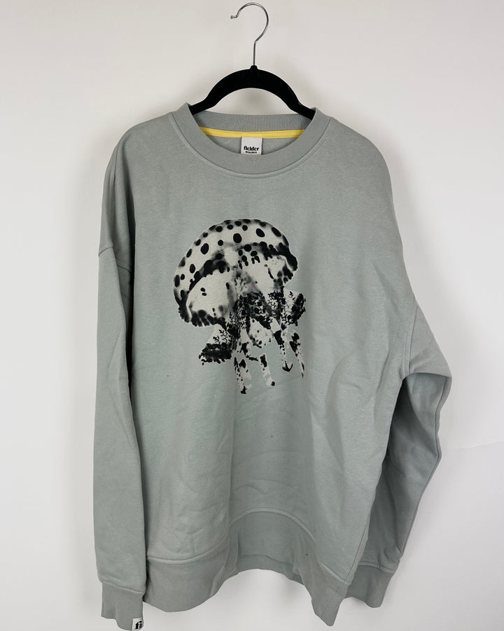 Unisex Light Grey Crewneck - Mens Medium / Women Large