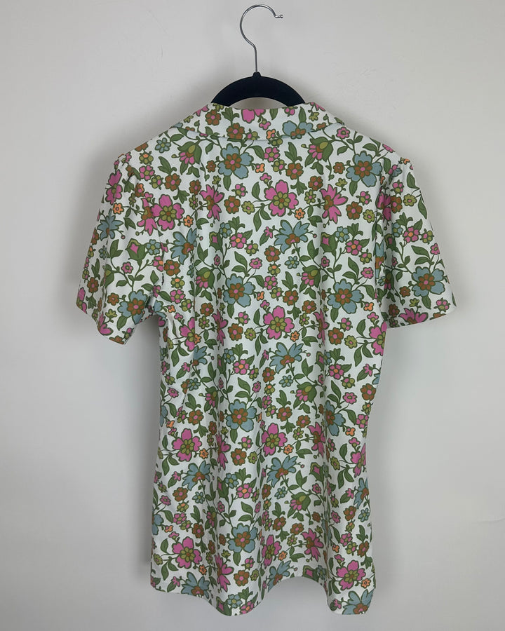 Floral Athletic Top - Size 2/4, 4/6