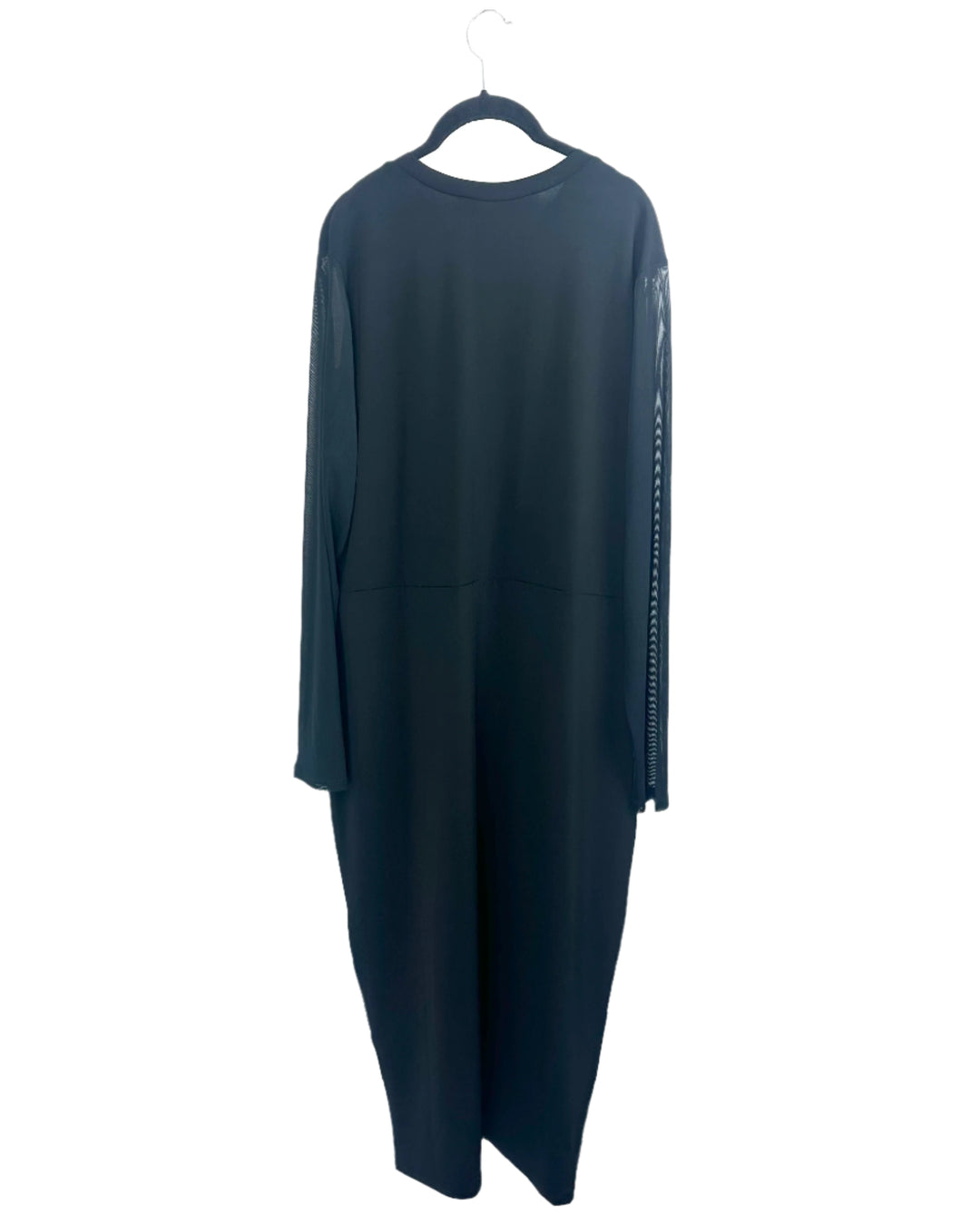 Black Ruched Dress - Size 2X
