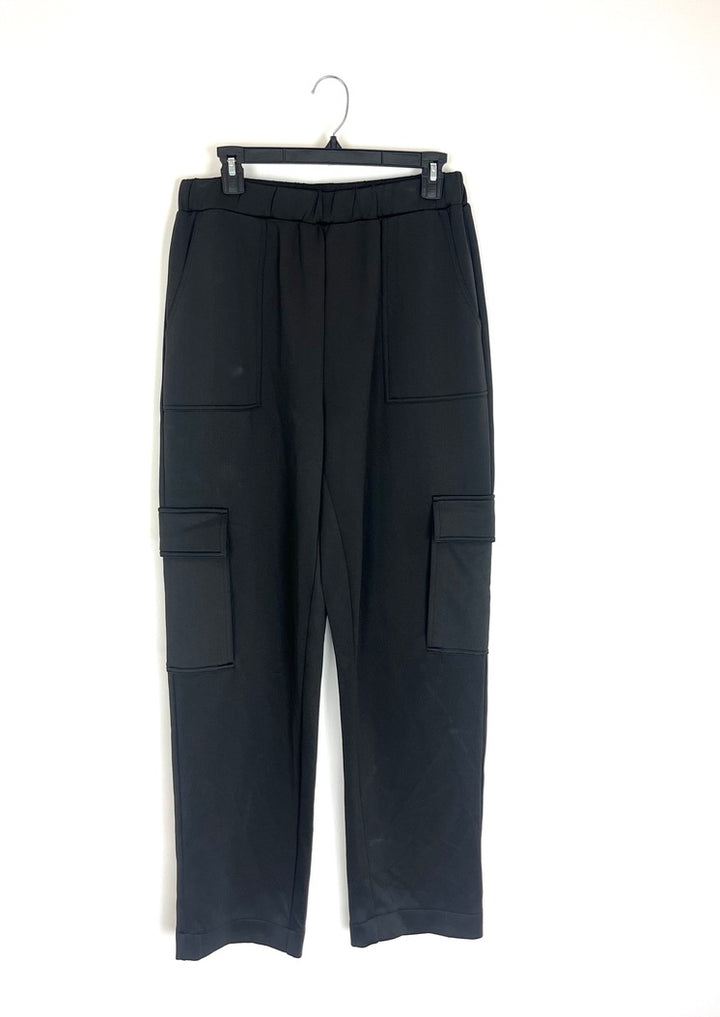 Black Cargo Pants- Size 4/6