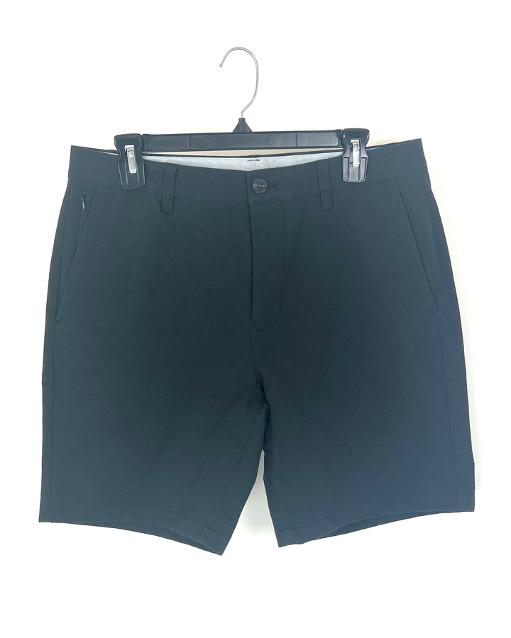 MENS Coal Black - Waist 32 - 7" Inseam