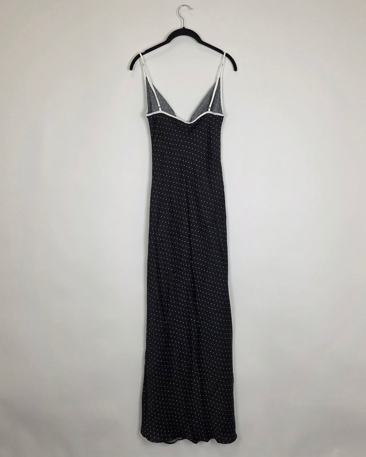 Black and White Polka Dot Dress - Size 2/4