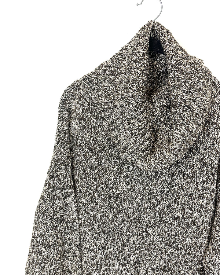 Chunky Turtleneck Knit Dress - Size 6/8