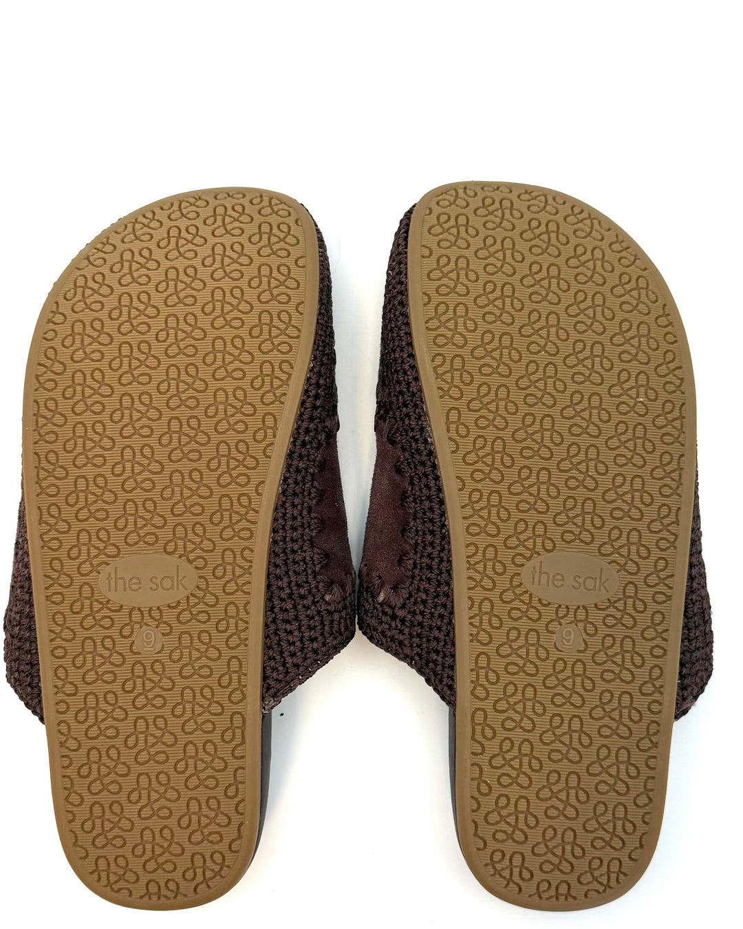 Chocolate Brown Embroidered Clog - Size 6, 8 and 9