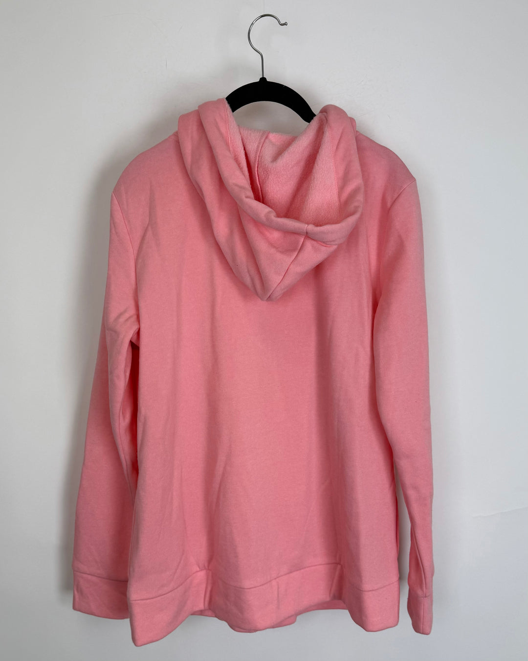 Pink Striped Zip Up Jacket - Size 6/8