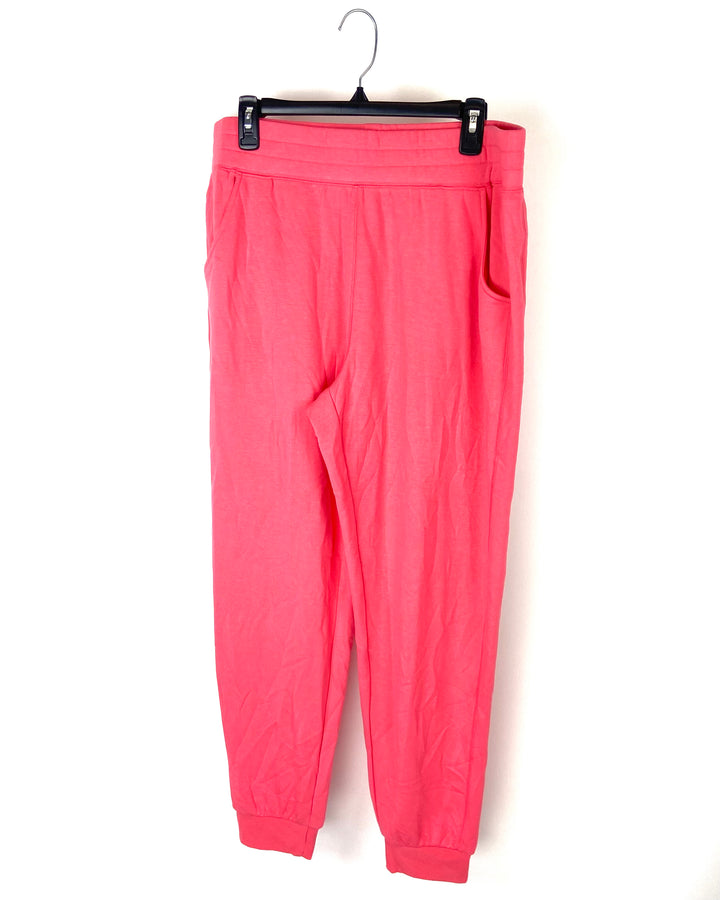 Bright Pink Joggers - Size 14-16