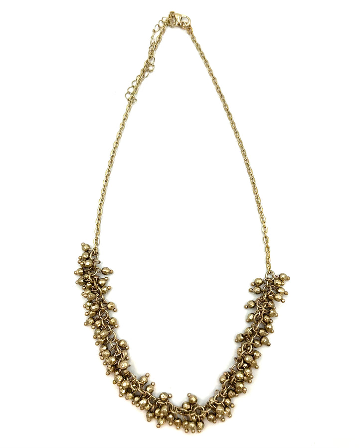 Layered Gold Charm Necklace