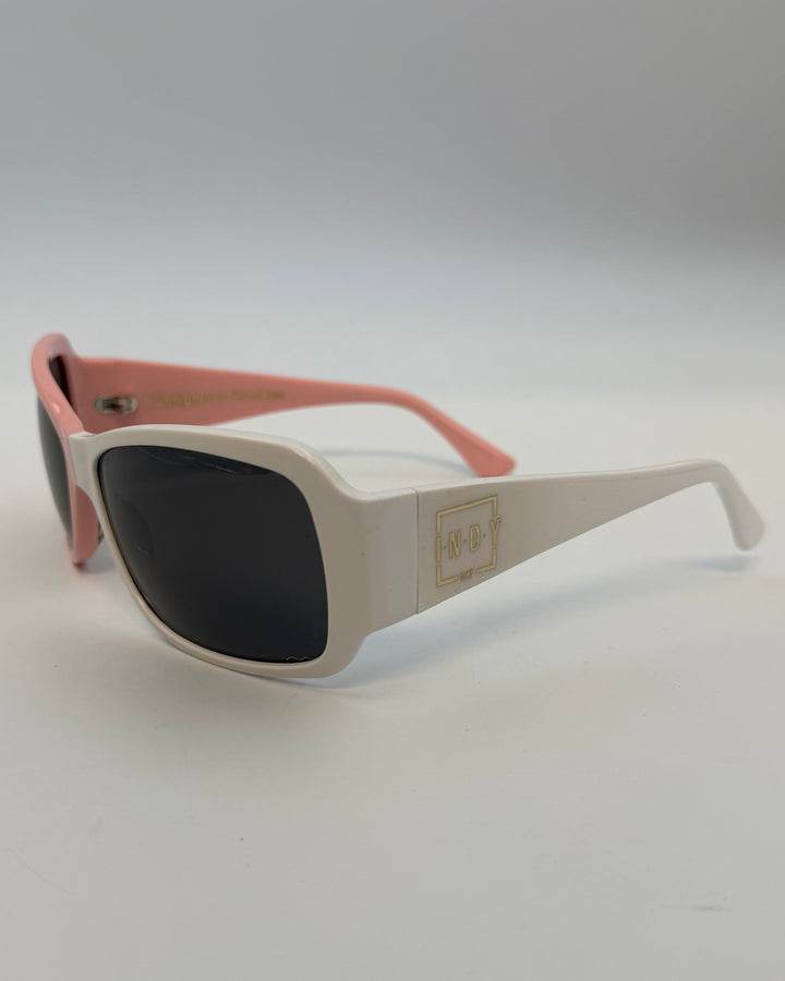 Pink and White Sunglasses